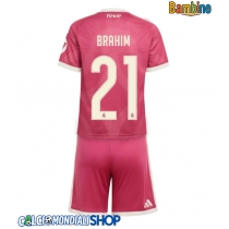 Maglie da calcio Real Madrid Brahim Diaz #21 Terza Maglia Bambino 2026-27 Manica Corta + Pantaloni corti)